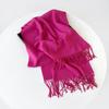 Wholesale autumn and winter warm scarf cashmere solid color gift scarf shawl new imitation cashmere scarf women