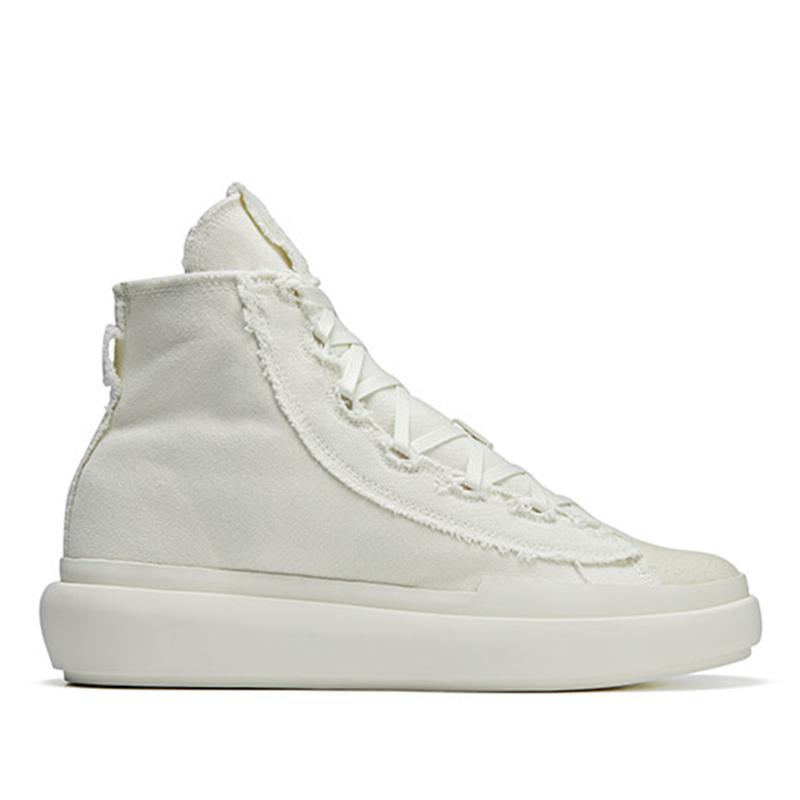Adidas Кроссовки унисекс Y-3 Nizza High Off White кремовые ID2924