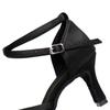 Professional Women Latin Dance Shoes Salsa Ballroom Dancing Shoes Indoor Middle Heel 7cm