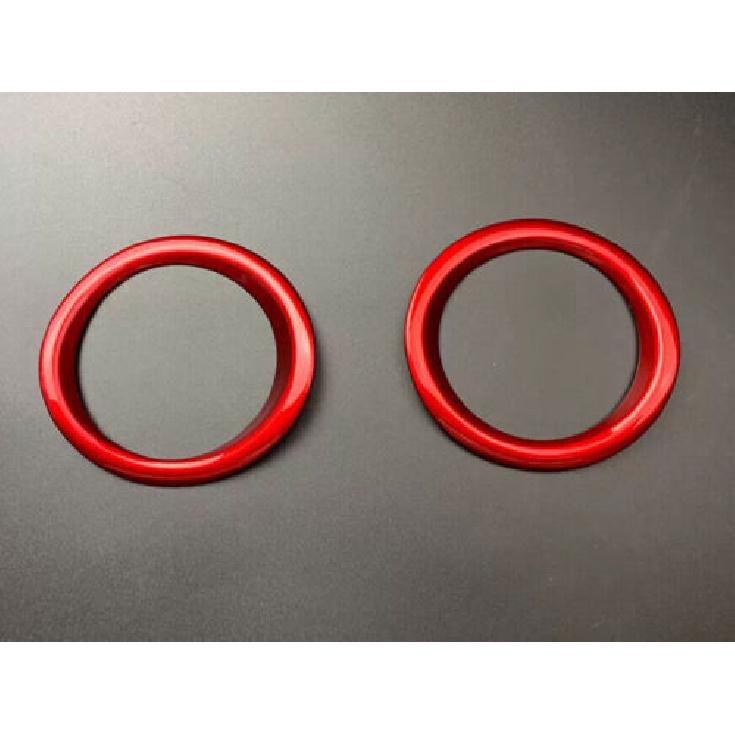 Cover Trim 2X Fit for Toyota Corolla 2017- Glossy Red L&R AC Air Outlet Vent