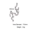 Ocean Style Stainless Steel Unique Coral Design Rings for Women Men Irregular Adjustable Opening Rings Party Jewelry Accessories