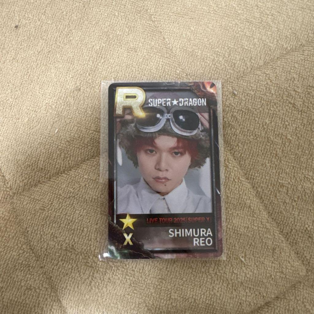 [USED] SUPERDRAGON Reo Shimura Real Card SUPER X