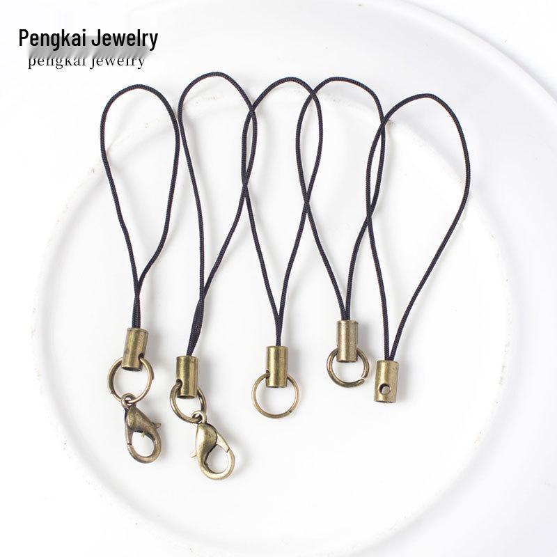 Античная бронзовая металлическая застежка-лобстер для DIY североамериканских ювелирных аксессуаров