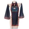 Jiangshi Cosplay Little Devil Chinese Zombie Horror Costume with Sexy Zombie Horror Halloween Set [SEXYTINE] Sleeves, Costume, Cosplay, Party, 3-Piece