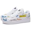Li Ning Классический скейтбординг X Disney 'Бело-желтый' Женский AGCS146-4