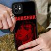 Comic Cool Berserk Matte Translucent Phone Case For Iphone 16 ProMax 15 14 13 12 11 X XS PRO Plus