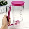 1 шт. Ручной дозатор теста объемом 900 мл с градуированной воронкой для выпечки блинов, кексов и тортов.