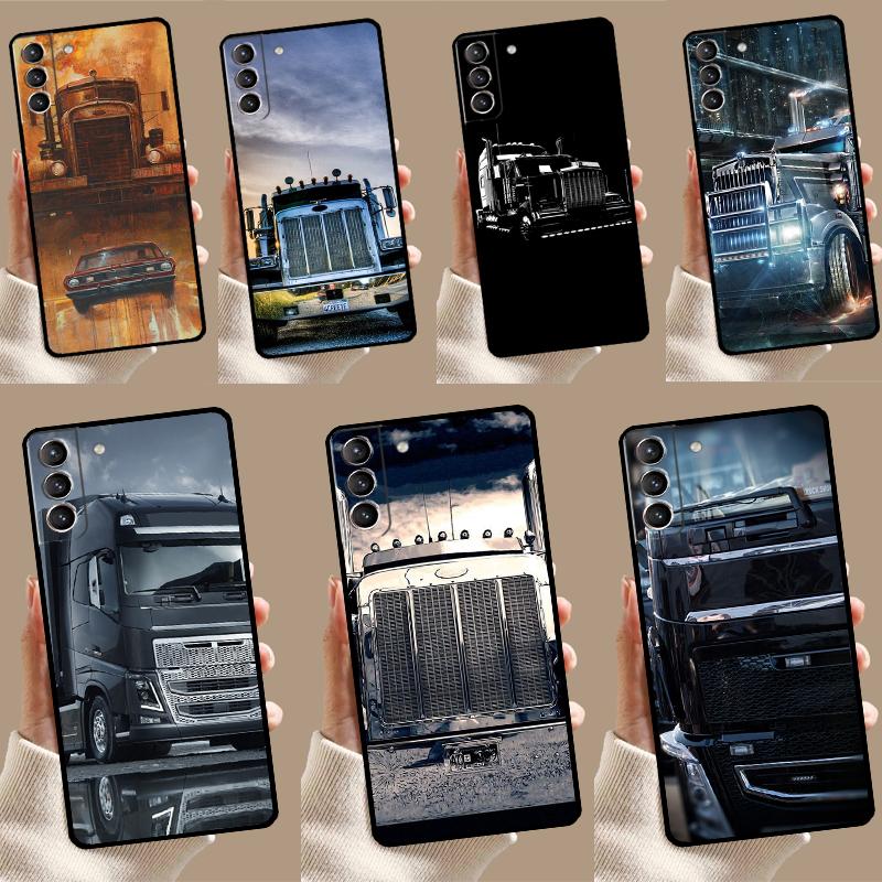 Крутой чехол для грузовика для Samsung Galaxy S23 S24 Ultra S8 S9 S10 S22 Plus Note 10 20 Ultra S20 S21 FE