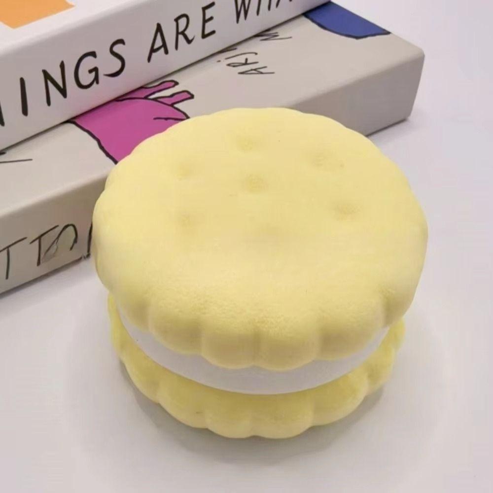 Soft Slow Rising Toy Stress Relief Simulation Biscuit Creative Stress Relief Toy for Adults Gift