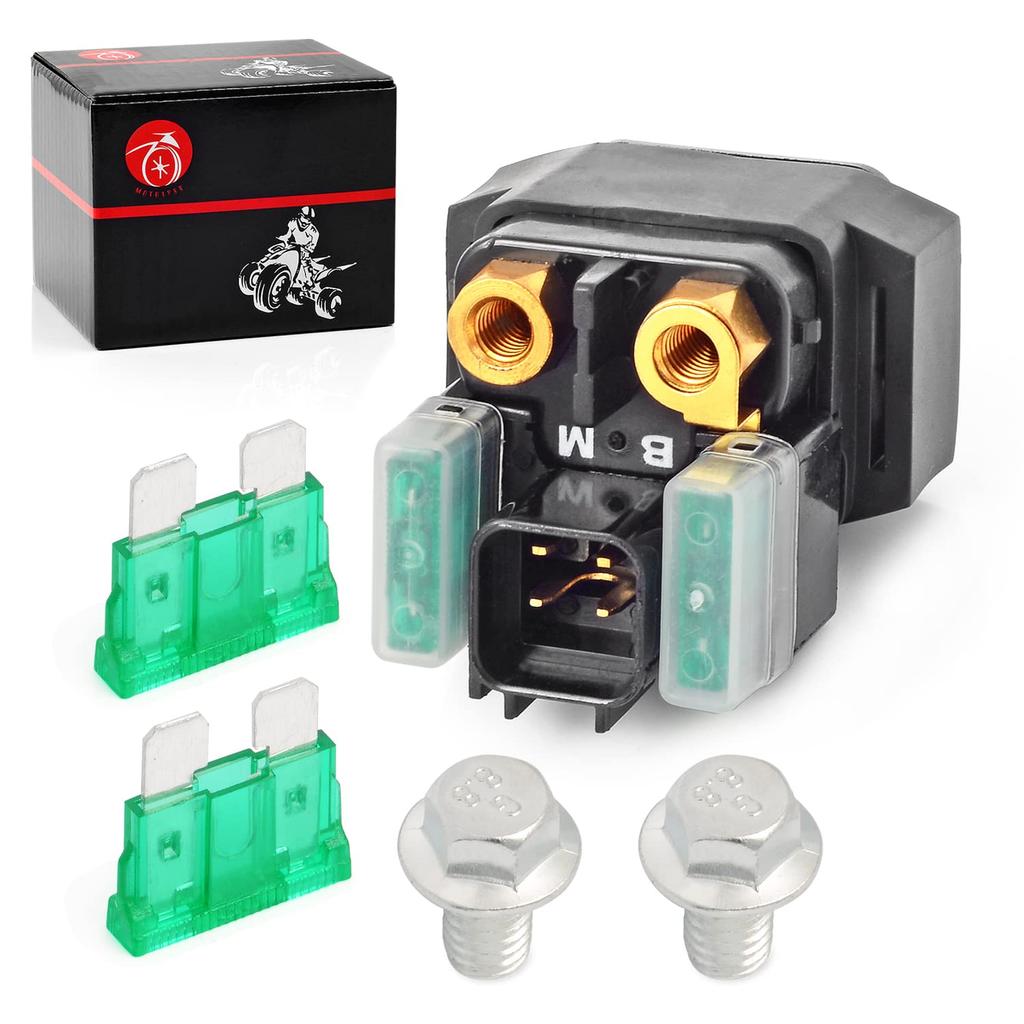 MOTO1988 Solenoid Starter Relay Compatible With Yamaha Raptor 700 700R YFM700 2006- Rhino 450 YXR450 2007-2008 Rhino 660 YXR660 2007