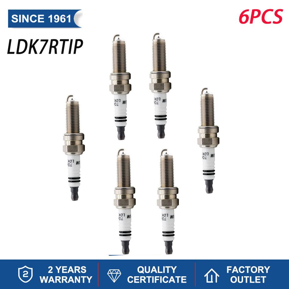 4-8 шт. Иридиевые платиновые свечи зажигания Torch LDK7RTIP Замена для LKR7BIX-P LKR7BIXP LKR7BI8 LKR7B9 SUZUKI 09482-00607 0948200607