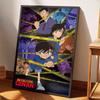Anime D-detective Conan Classic Vintage Posters Whitepaper Prints Posters Artwork Kawaii Room Decor