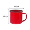 Набор эмалированных кофейных кружек для повседневного использования