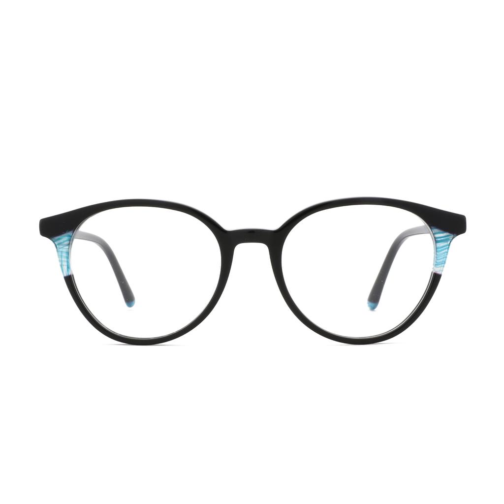 ZENOTTIC Fashion Unisex Round Non Prescription Optical Glasses Frame Clear Lens Comfortable Daily Casual Eyewear