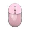 Wireless Bluetooth USB DPI Suitable for Compatible with Android and Pink Mouse, 5.0/2.4GHz, Compatible, Quiet, Type-C Rechargeable, Optical, Compact,