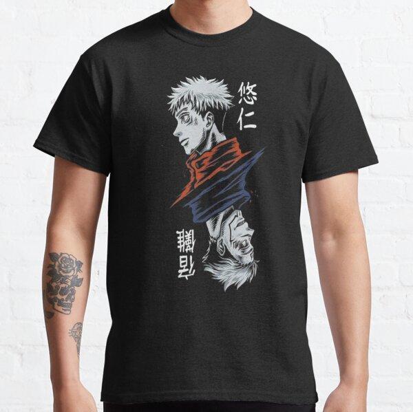 T-Shirts manga Gojo Satoru Jujutsu Kaisen Vintage 100% Cotton funny Tee Shirt Short Sleeve Anime T Shirts Clothing Gift