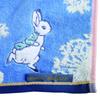 Marushin Mini Bath Peter Rabbit Blue Antibacterial and 5605012400 Towel, Blooming, No-Twist Yarn, Deodorizing,