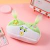 DIY Fluffy Hair Pencil Case Holder Stationery Storage Soft Plush Pen Bag  Schools Supplies