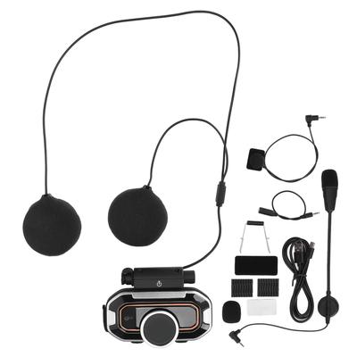 V9 Pro Мотоциклетная рация Гарнитура Шумоподавление Bluetooth Шлем Интерком Наушники для