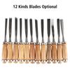 DIY резьба лезвия алюминиевый сплав деревообрабатывающие принадлежности 12 шт скульптура скальпель нож резка набор художественных резцов нож для резки