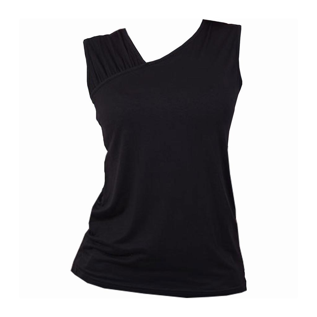 Spiral Direct Womens/Ladies Slant Gathered Shoulder Vest Top