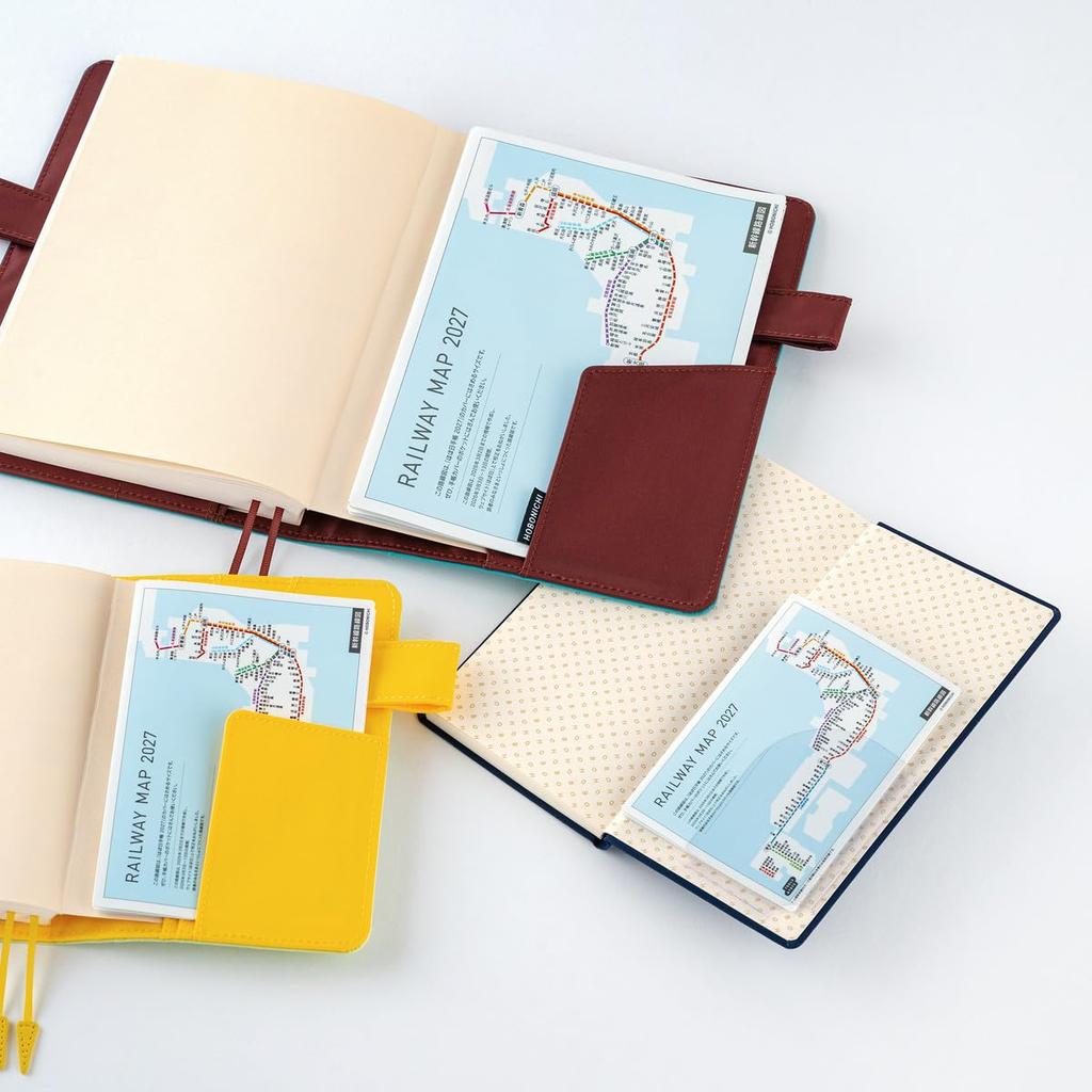 Hobonichi Techo Route Map 2027, Original Size