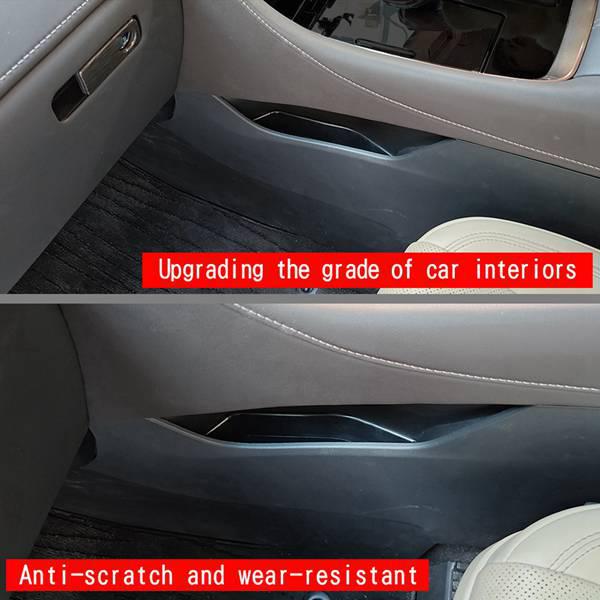 Under-Seat Storage Box for Right-Hand Drive Toyota Alphard/Vellfire 40 Series Passenger Side.