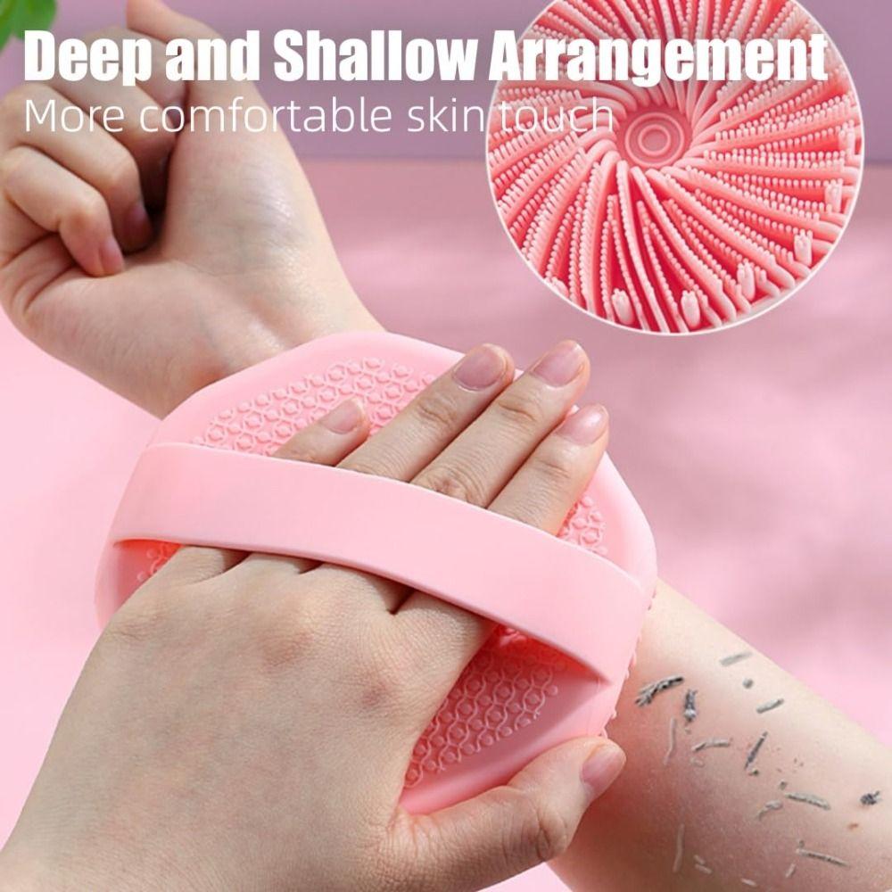 Face Body Shower Cleansing Brush Gentle Exfoliating Massage Bath Brush  For All Kinds Of Skin