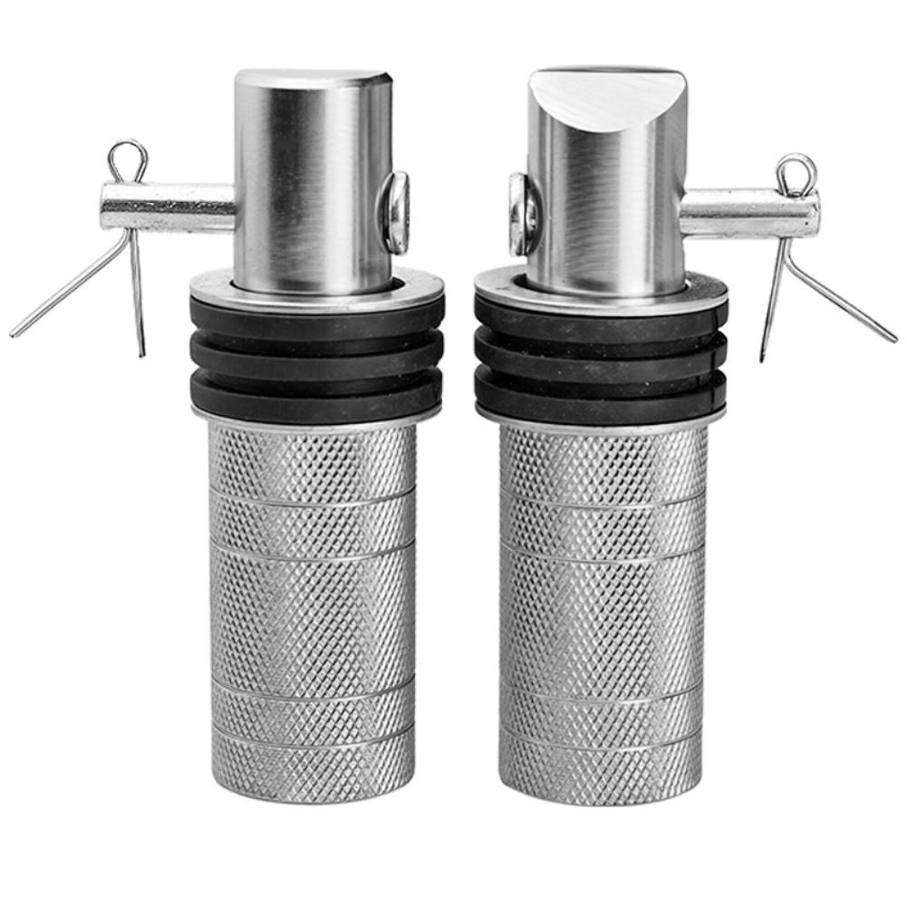 For Motorcycle Riding Aluminum Alloy Footrest Knurled Footrests Non-slip Footrests Direct Mount Easy Installation