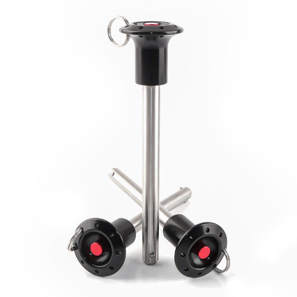 KST111 Quick Release Pin High Quality Ball Lock Pin SUS304 Line Array Safety Pin Push Button Mechanism With Pull Ring