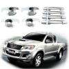 2005 2008 2009 2010 2012 Для Toyota Hilux Vigo Новый Автомобиль ABS Хромированные Аксессуары Покрытие Накладка на Ручку Двери Накладка Стиль Наклейки