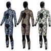 3mm Neoprene Wetsuit Separates Camouflage Dive Suit Surfing Snorkeling Swimming Mens Thermal Water Sport Gear