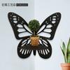Luna Moth Lamp Crystal Shelf Oil Storage Rack Butterfly Wooden Wall Display Decor Wall Mount Living Room Home Organizer Shelf