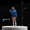 Раскрашенные смоляные миниатюрные фигурки масштаба 1/64 для реалистичных макетов железных дорог, архитектурных сценических декораций и коллекционной экспозиции