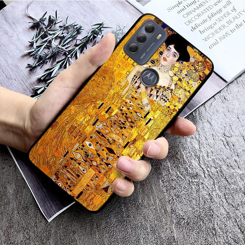 Чехол для телефона «Слезы Густава Климта» для Motorola E7 Plus E32 E20 E40 Edge 20 Lite G22 G52 G20 G30 G100 G60 G50 G10 G Pure G Stylus