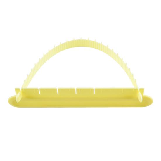 Yousheng Fondant Cake Arc Ruler Регулируемая направляющая дуги Прецизионный инструмент для выпечки Декоративная дуга Разделитель Маркировка Инструменты для украшения тортов из сахарной пасты и жевательной резинки