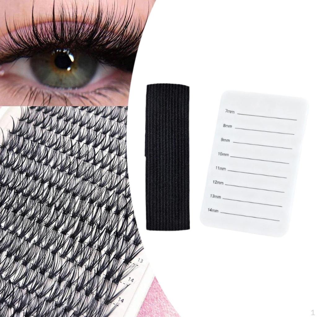 Eyelash Extension Hand Pallet Tray Lash Holder Professional Sturdy Practice Strip Palette
