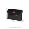 dncr6 PU Car Tissue Box Sun Visor Seat Back Hanging Mount Car Badge Storage For Honda Fit Civic Jazz Accord CR-Z VTEC Vezel Insight