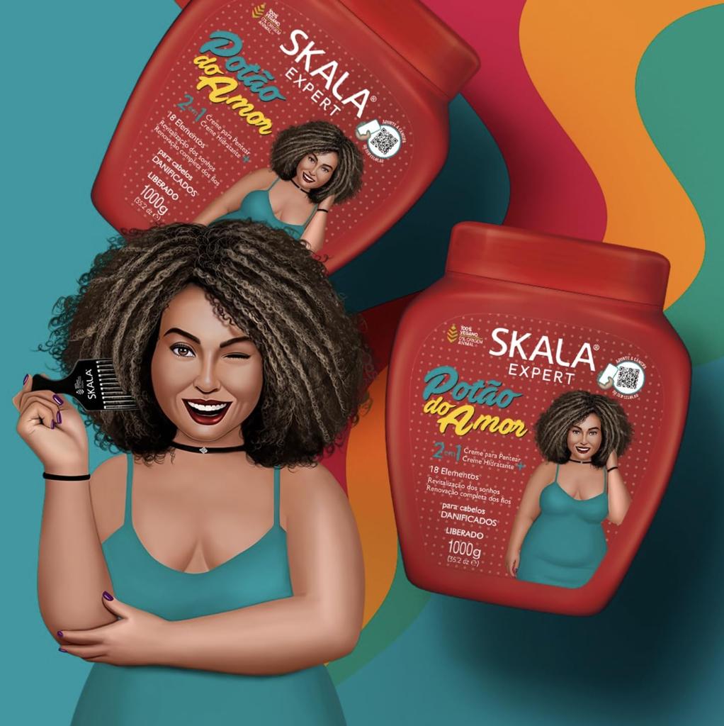 Крем для волос Potao do Amor 2 в 1 от SKALA