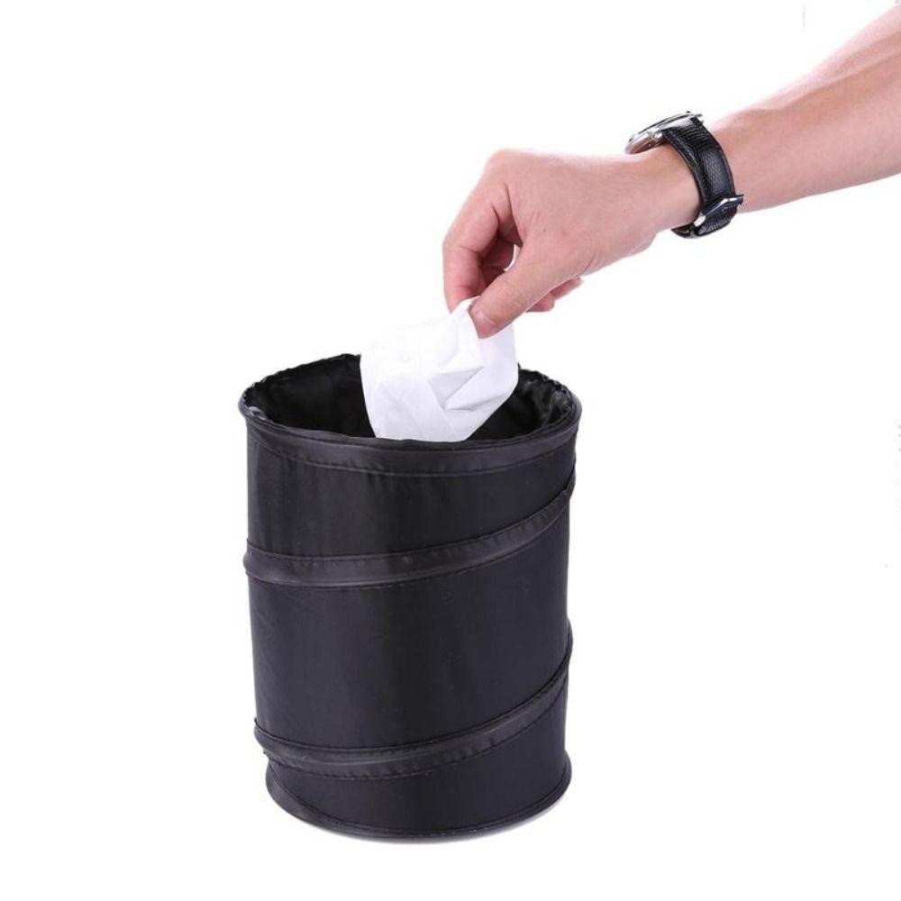 Auto Interior Folding Trash Can Oxford Fabric Car Rubbish Bin Universal Garbage Can Bin Home