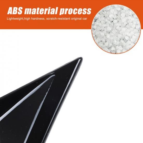 Glossy Piano Black ABS Steering Wheel V-Frame Trim For Cadillac Escalade -23