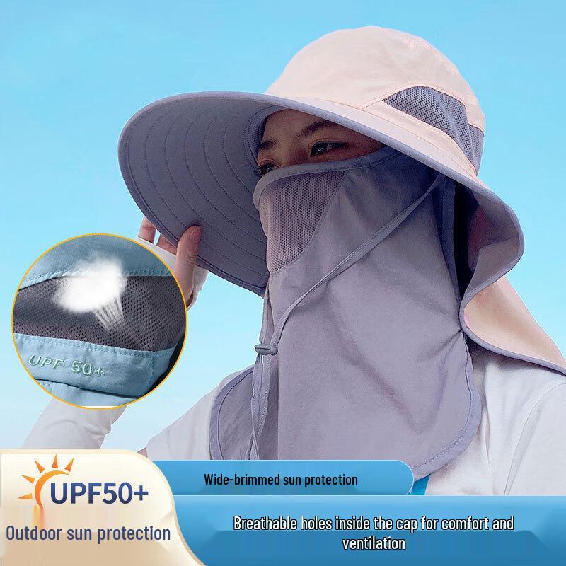 Outdoor Wide Brim UV Protection Fisherman Hat