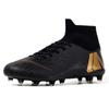 81901 High-top Football Shoes Men's High-top AG Spikes TF Broken Diced Youth Shoes