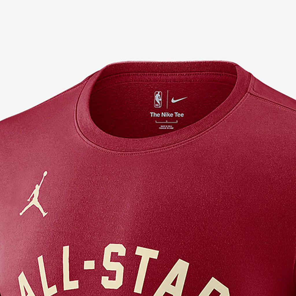 Jordan Letter Logo Print Dopamine Crew Neck Short Sleeve T-Shirt Men T-Shirts Red FQ6450-613