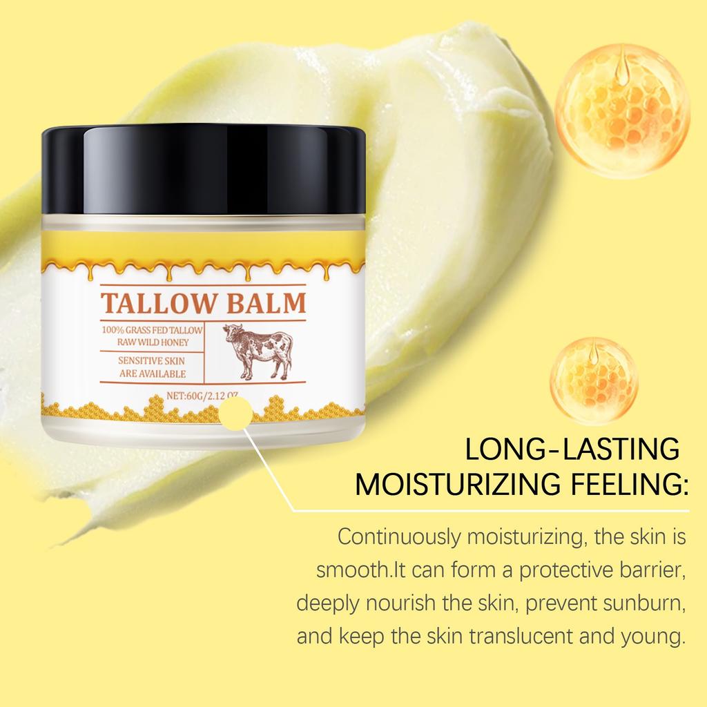 Moisturizing Tallow Balm Moisturizing Gentle Hydrating Nourishing Skin Care Body Cream Face Cream