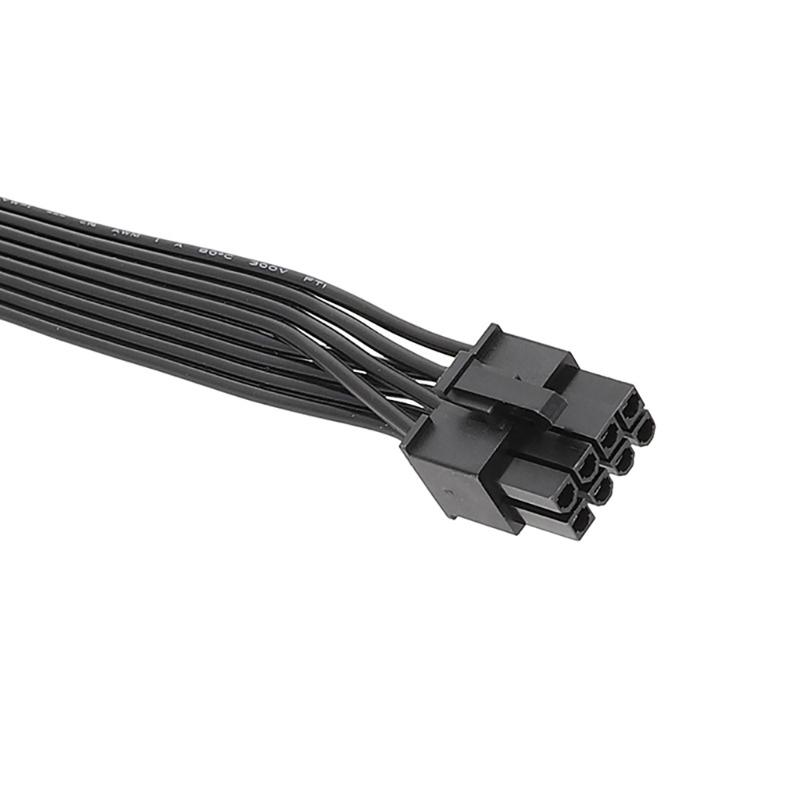 Основная плата CPU 8pin Папа к CPU (4+4 пин) Кабель питания для модулей Шнур питания Черный Плоский провод