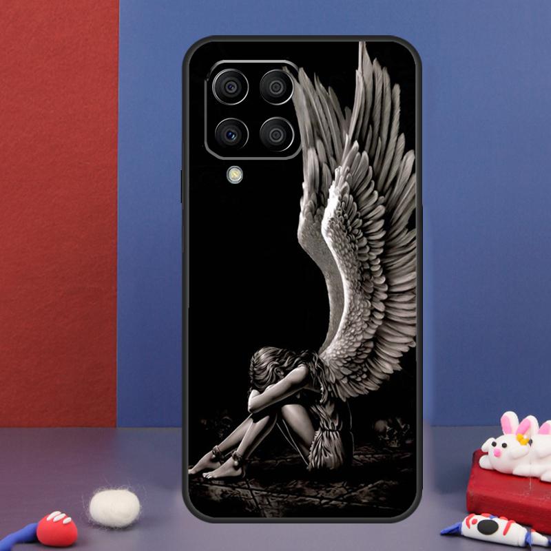 Фантастический Чехол с Крыльями Ангела для Samsung Galaxy M16 M06 M36 M56 M15 M11 M31 M21 M53 M13 M32 M52 M35 M55 M14 M34 M54