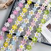 Fresh Color Embroidery Three-Dimensional Small Flower Clothing Hair Accessories Headgear Bag Dress Shoes And Hats Decorative Lace Accessories