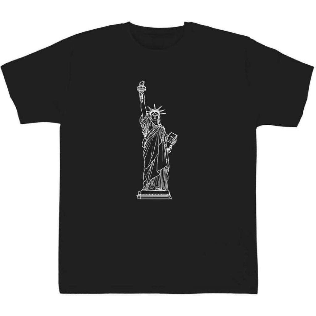 Детские хлопковые футболки 'Статуя Свободы' (TS029807)