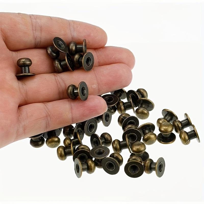 35 шт. Мини-круглые ручки-идеально подходят для шкатулок для драгоценностей и небольшой мебели. Винтажный ящик. Металлические круглые ручки-органайзер для ювелирных изделий. Ручки с винтами.